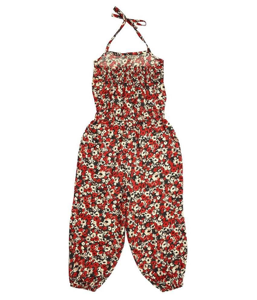 tie up shoulder jumpsuit