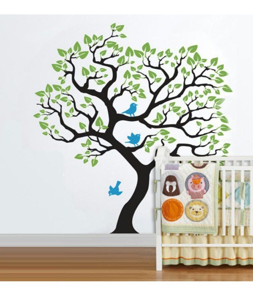 Sanjay Traders Green Bone Sai Wall Stickers - Buy Sanjay Traders Green ...