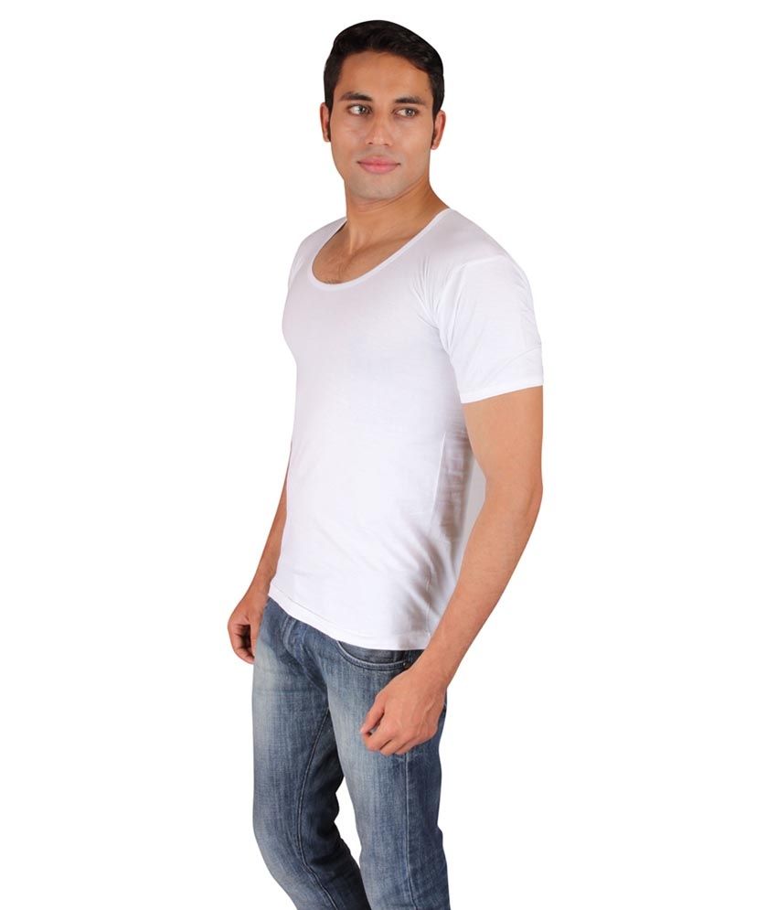 MGM White Cotton Vest Pack Of 5 Buy MGM White Cotton Vest Pack Of 5