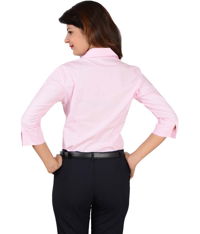 Buy LGC Pink Office Wear Formal Shirt Online at Best Prices in India