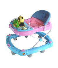 Baby Mix Baby Walker BW10 - Blue with Pink