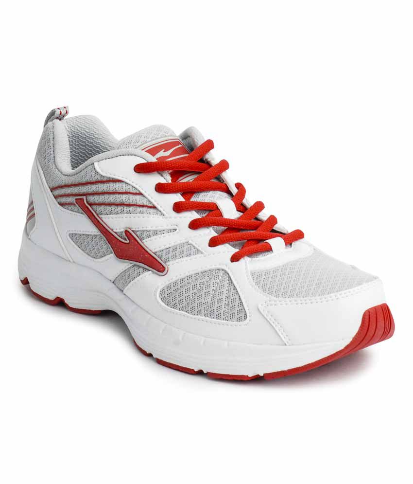 Erke White Mesh Textile Lace Running Sport Shoes Price in India- Buy ...