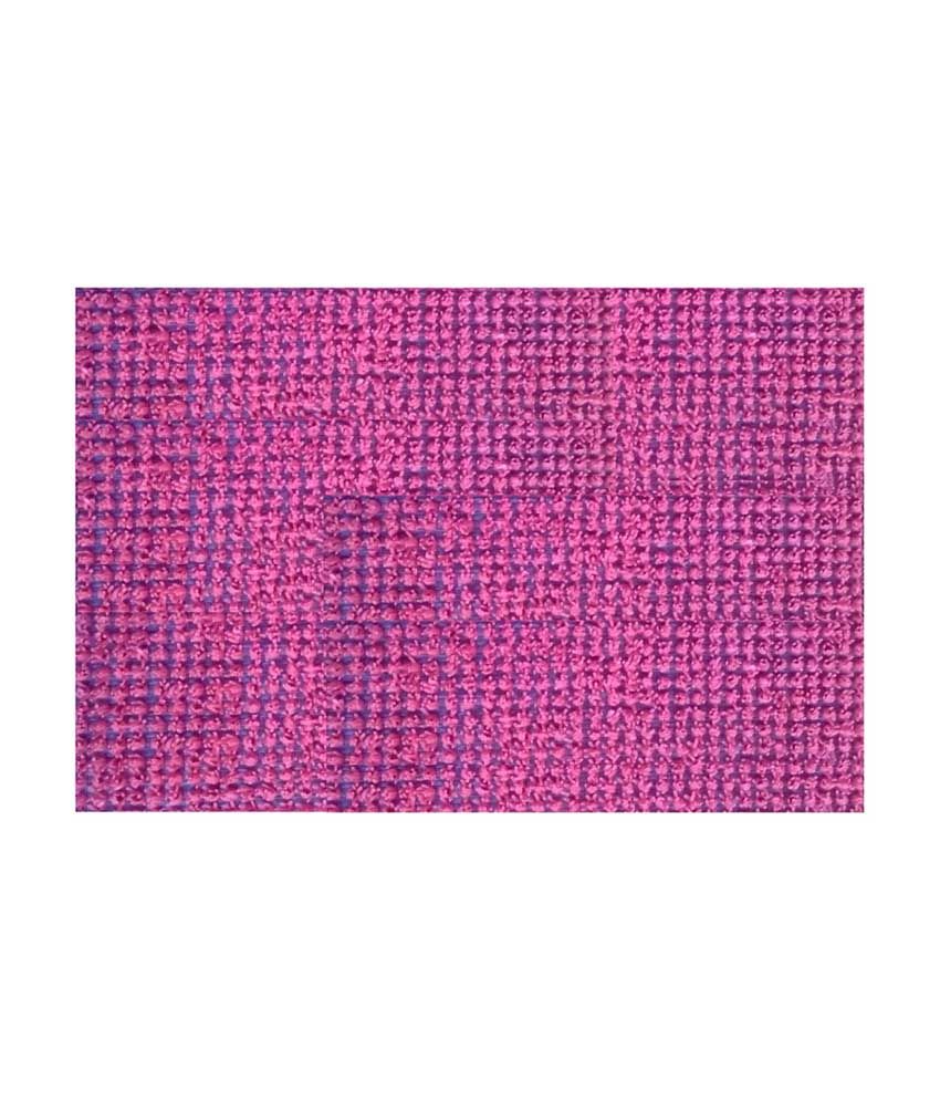 Kalra Handloom Pink Small Floor Mat Buy Kalra Handloom Pink Small Floor Mat Online at Low