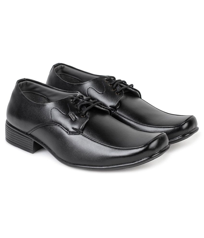 Action Shoes Black Lace Men's Formal 