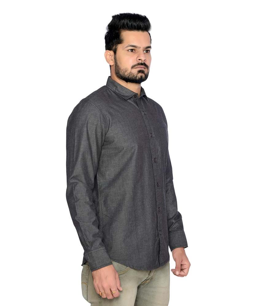 42 Men 039 s Black Formal Shirt Online PNG
