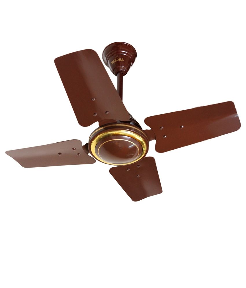 Vasora 600 Mm High Speed Ceiling Fan Brown Price In India Buy