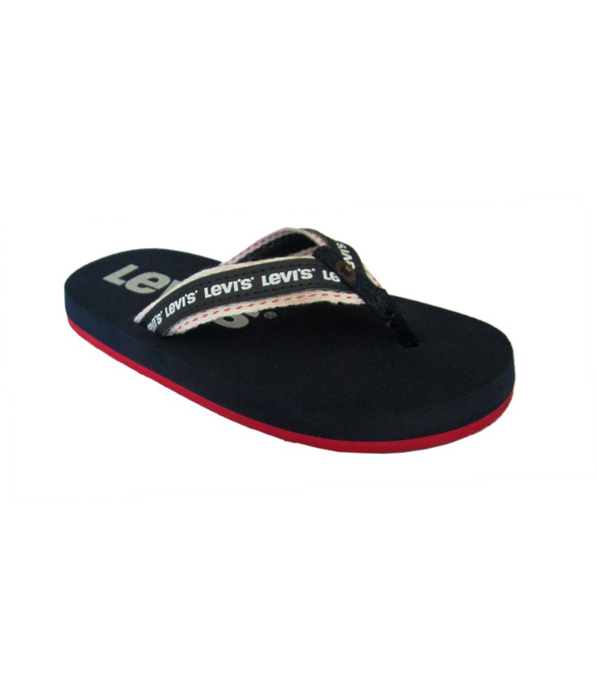 Levi's Blue Slippers For Kids Price in India- Buy Levi's Blue Slippers For  Kids Online at Snapdeal