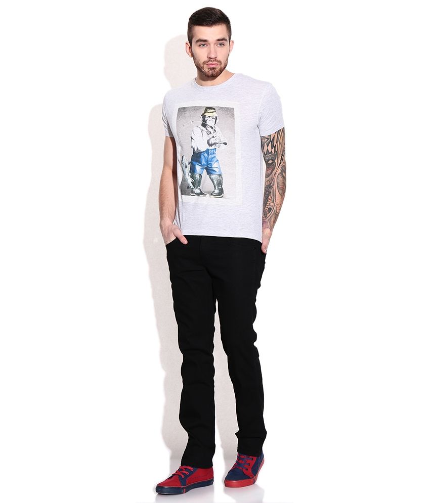 Wrangler Black Regular Fit Jeans - Buy Wrangler Black Regular Fit Jeans ...
