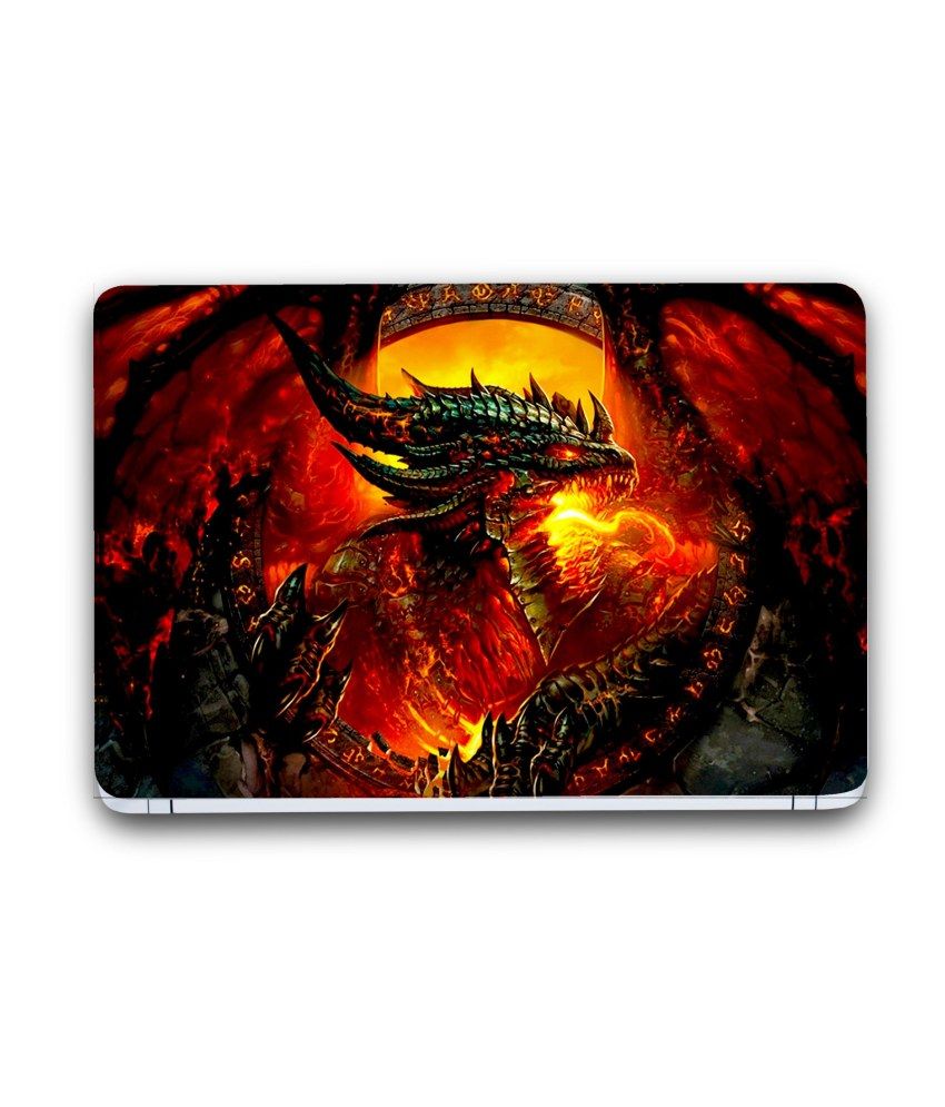 Saledart Fierce Dragon Laptop Skin - Buy Saledart Fierce Dragon Laptop ...