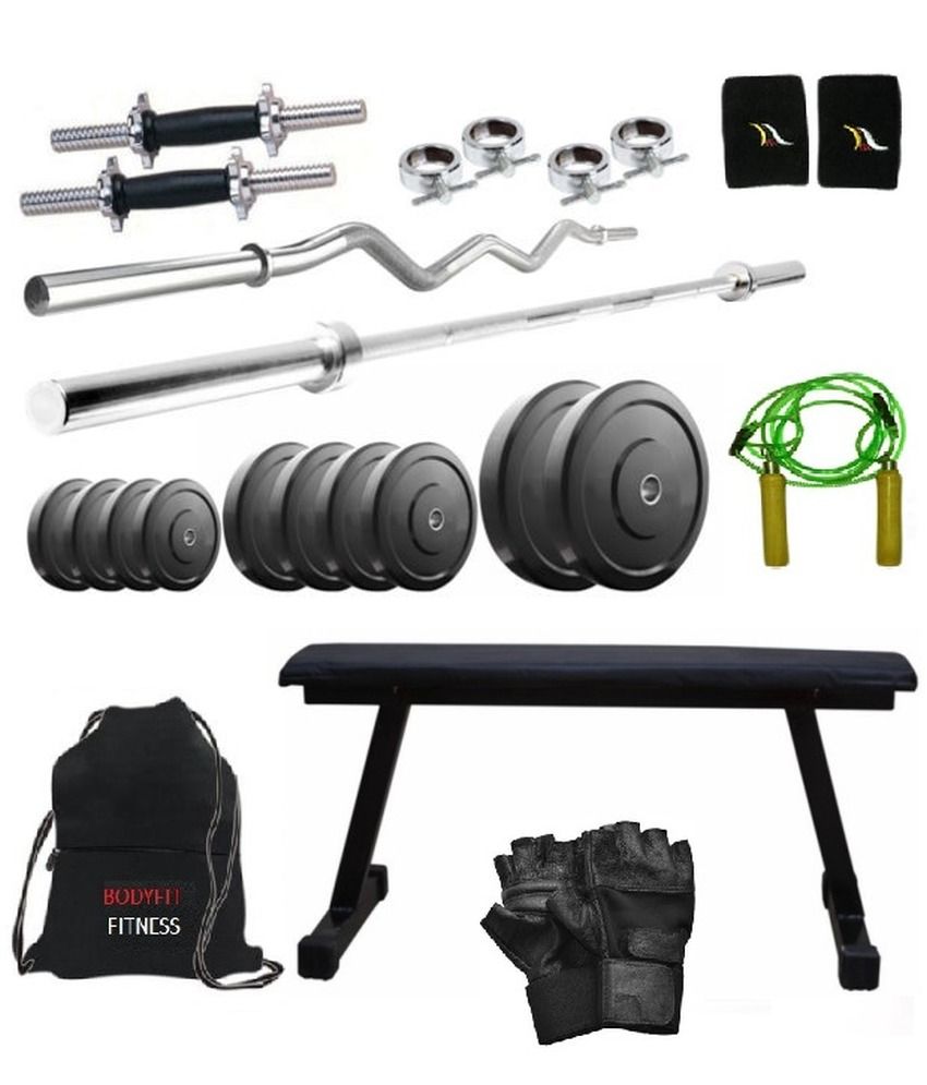 Total Gym 36 Kg Home Gym 2 Dumbbell Rods 2 Rods 5ft 3ft Curl