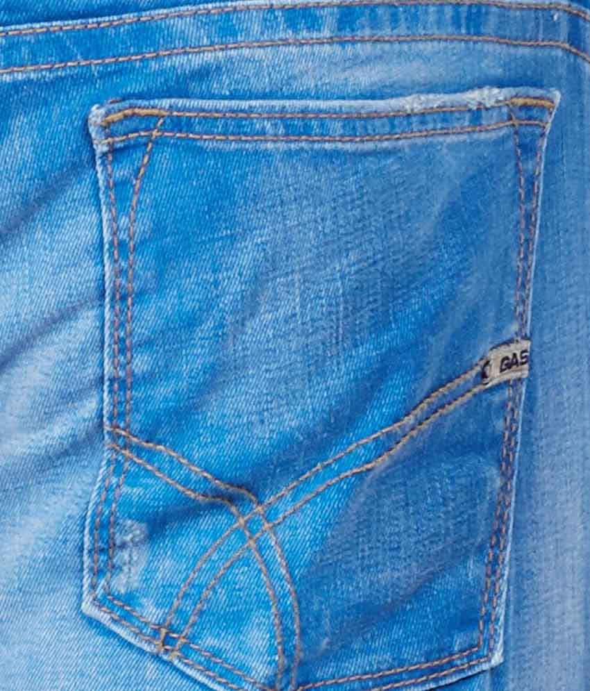 gas blue jeans