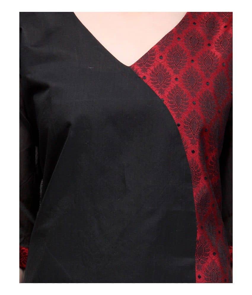black banarasi kurti design