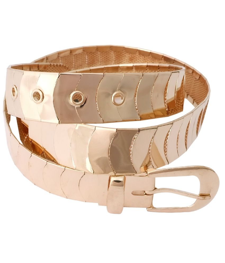 metallic belt online