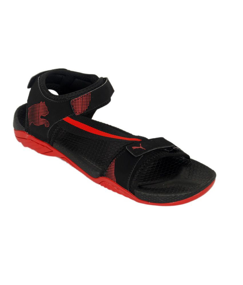 Puma K9000 XC DP Black Floater Sandals 