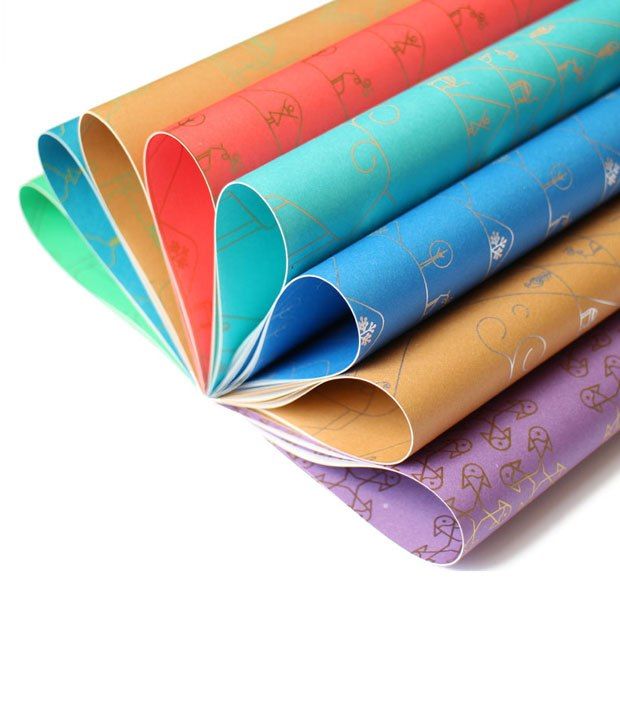 Karunavan Multicolor Wrapping Paper Book Buy Online at Best Price in