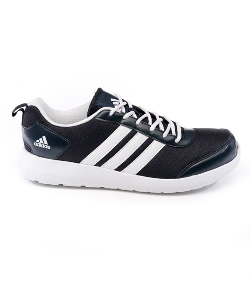 adidas navy blue tennis shoes