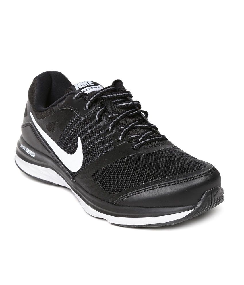 Nike Dual Fusion X MSL Black Running Shoes - Buy Nike Dual Fusion X MSL ...