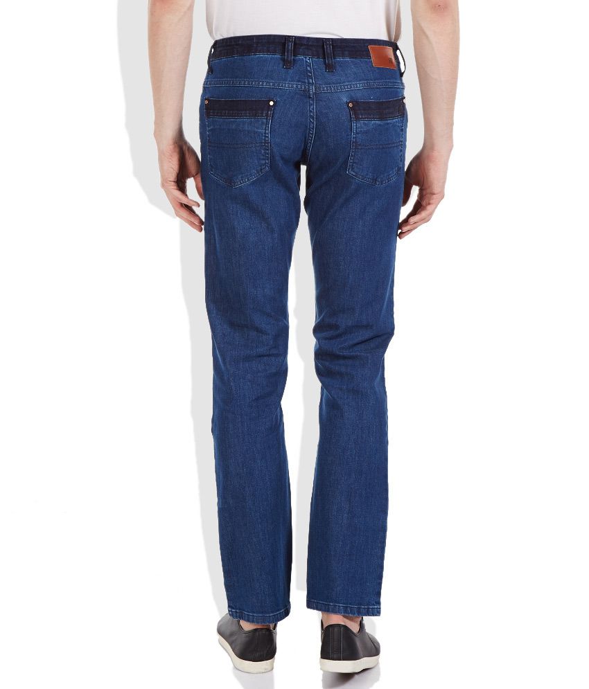 Raymond Blue Slim Fit Jeans - Buy Raymond Blue Slim Fit Jeans Online at ...