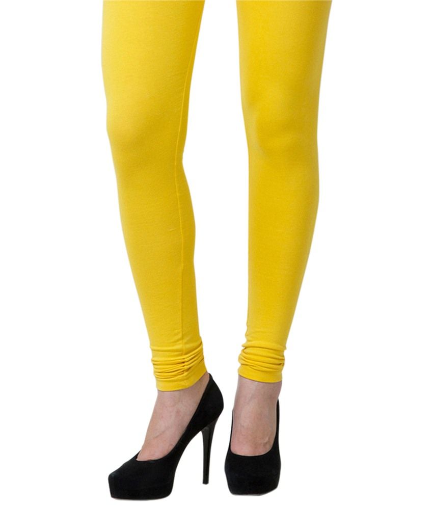 yellow leggings with pockets