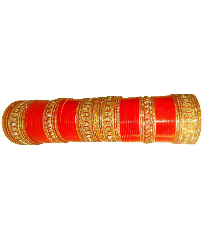 Adhunik Red Indian Wedding Bangles Buy Adhunik Red Indian Wedding