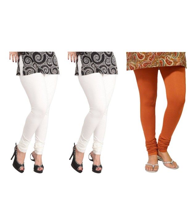 Afro Cotton Leggings Pack Of 3 Price in India Buy Afro Cotton