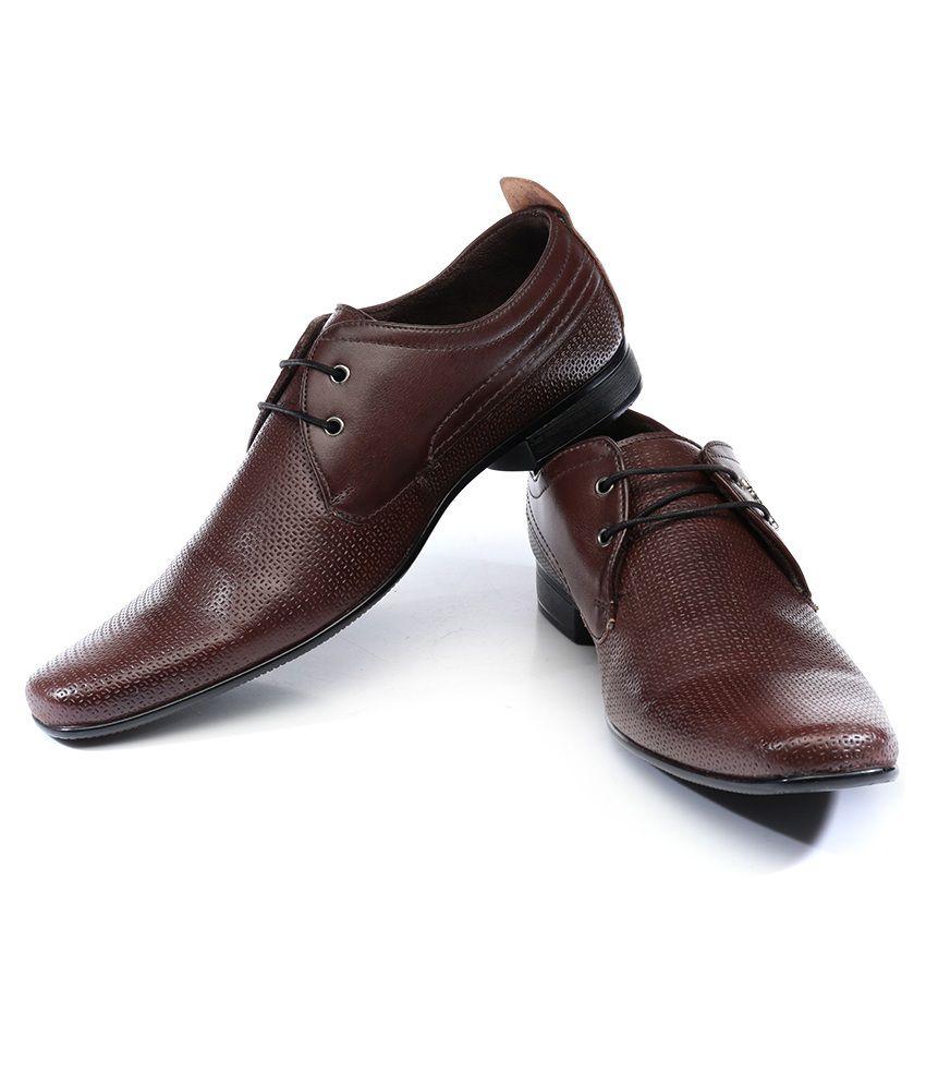 Provogue Brown Colour Formal Shoes Price in India- Buy Provogue Brown ...