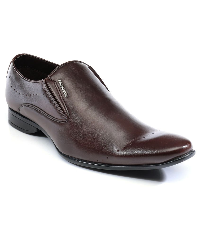 maroon colour formal shoes