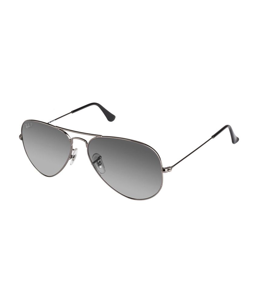 Ray-Ban Grey Unisex Aviator Sunglasses (RB 3025-004-78) - Buy Ray-Ban ...