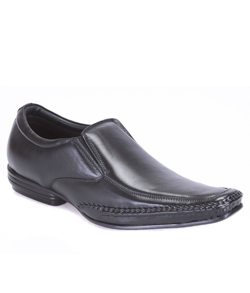 BellBut Modish Black Men Formal Shoes Price in India- Buy BellBut ...