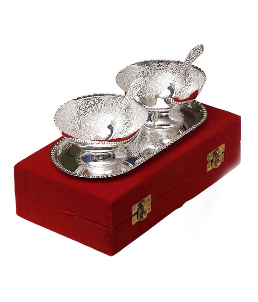     			Being Nawab Royal Touch - Silver - Set of 5 Unique Pieces