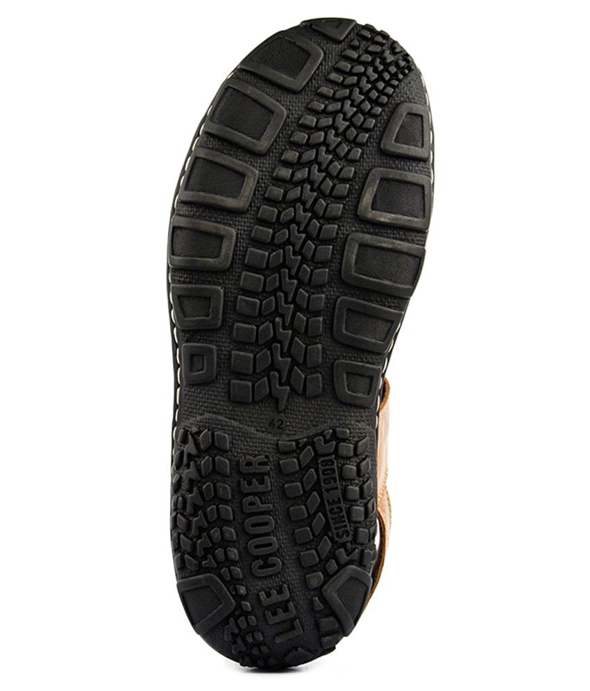 lee cooper tan sandals