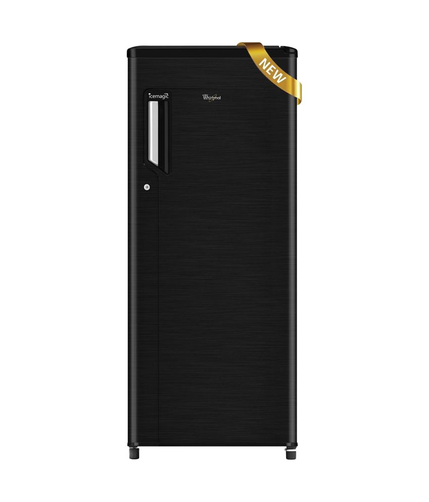 Whirlpool 190 Ltr 205 Genius Cls Plus 4S Direct Cool Refrigerator Black