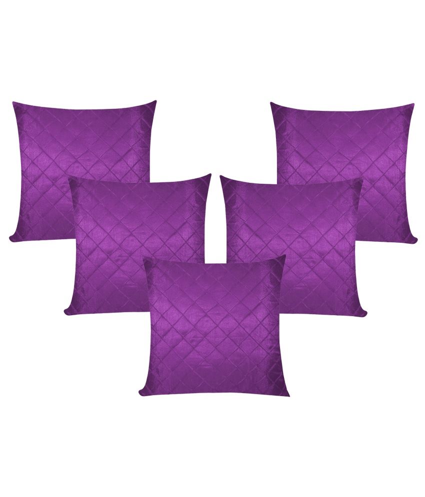 purple cushion covers