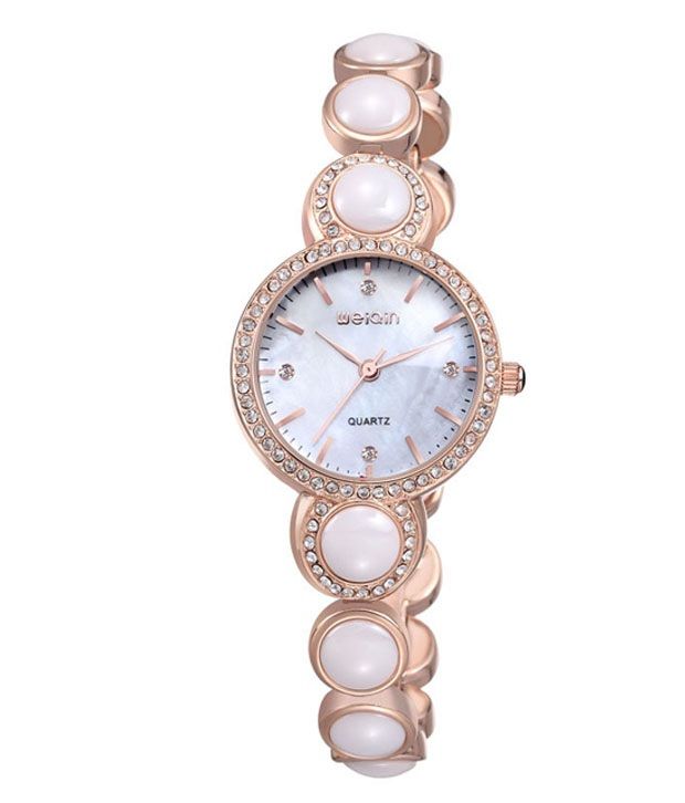 Weiqin White Analog Round Women's Watch Price in India: Buy Weiqin ...