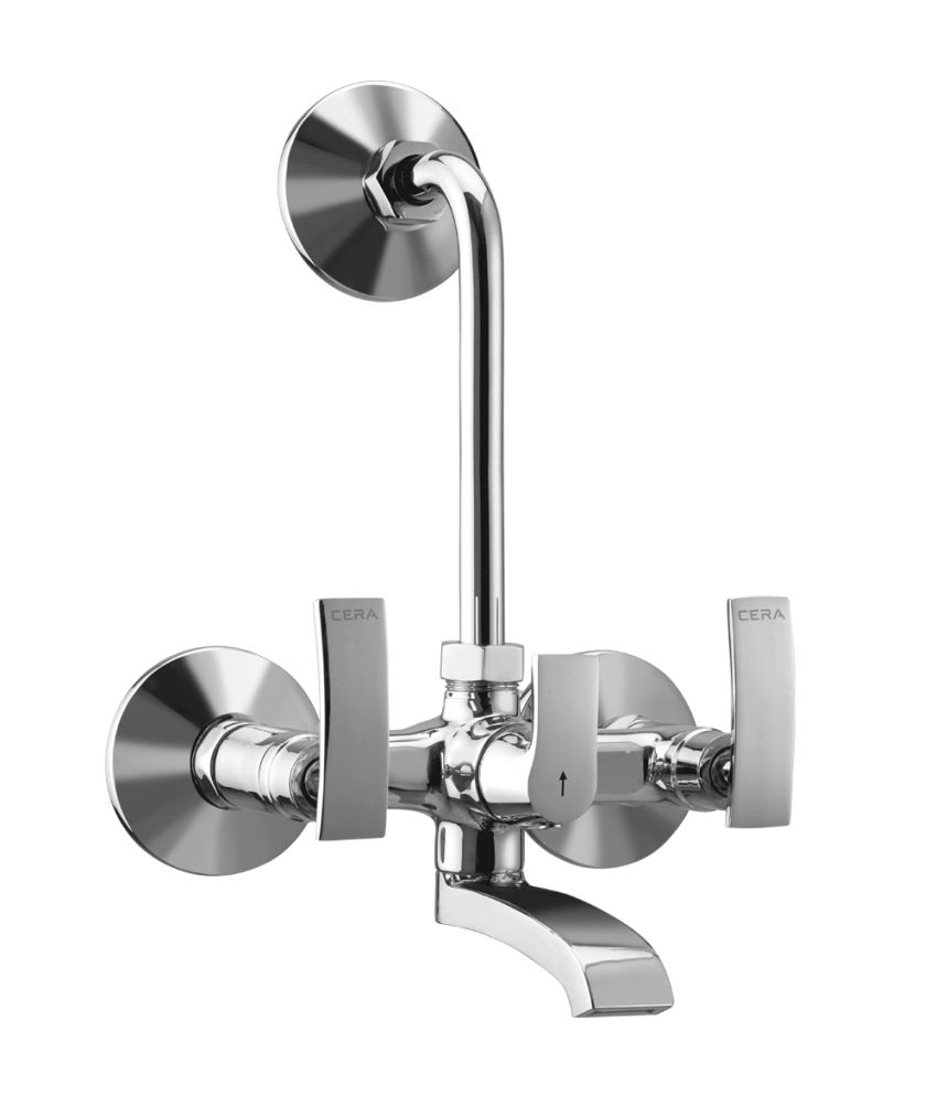 Buy Cera CS1112B Wall Mixer with 120mm Long Bend Pipe for