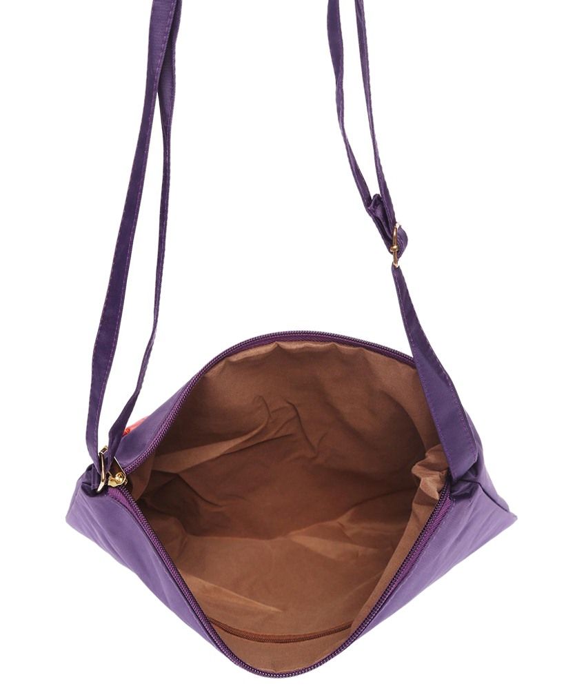 lavender sling bag