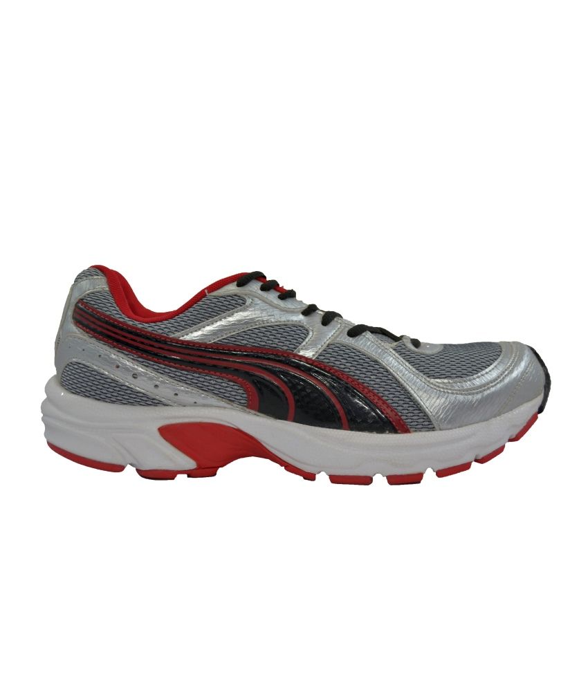 red patent leather pumas