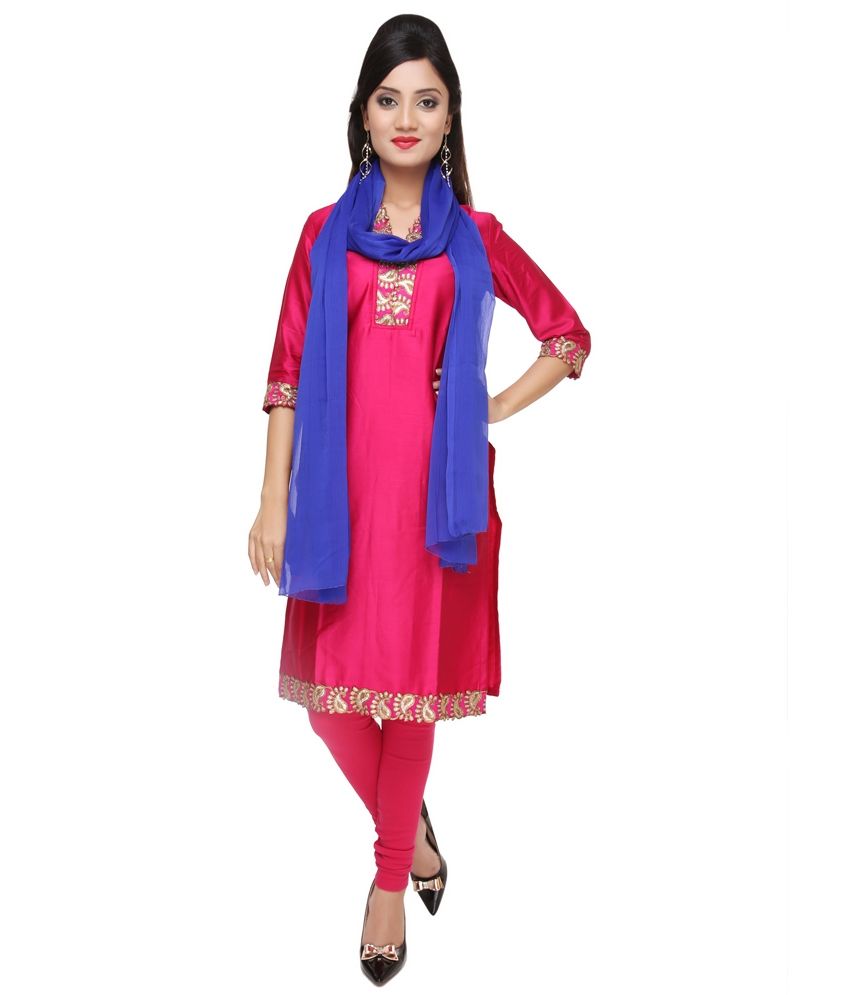 Dupatta Bazaar Royal Blue Chiffon Plain Dupatta Price in India - Buy ...