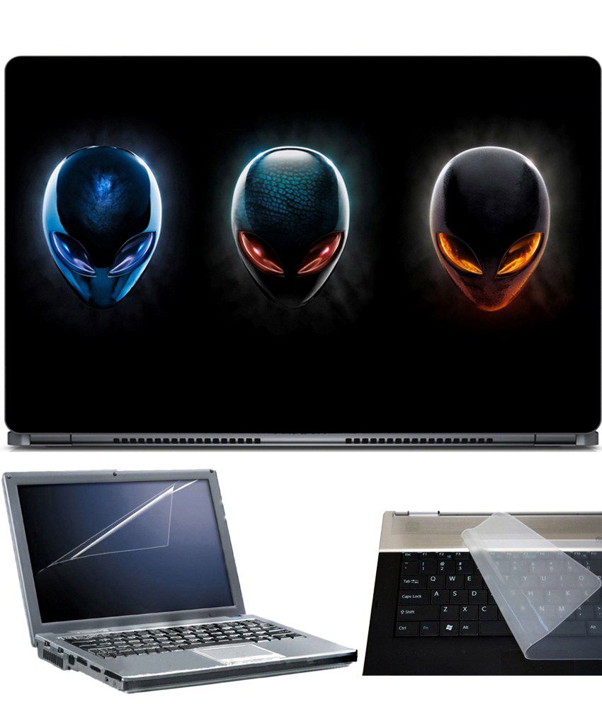 Advent Graphics Alien Ware Cover 15 6 inch Laptop Skin with Screen