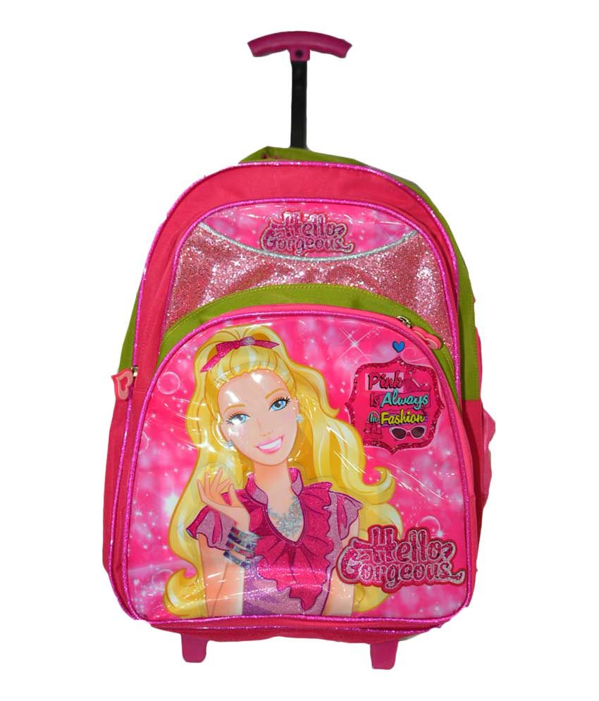 barbie trolly bags