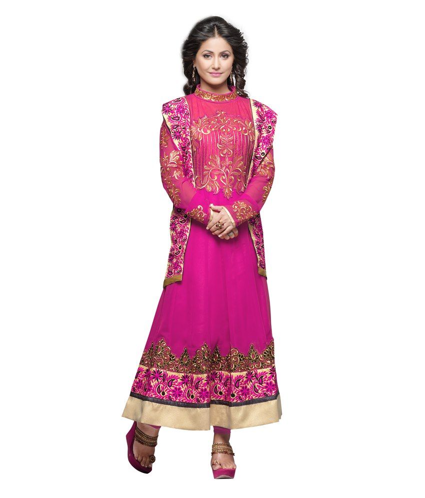 Vbuyz Golden Dress Material Buy Vbuyz Golden