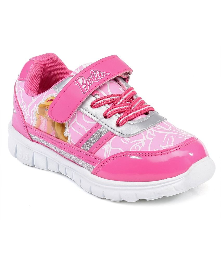 Barbie Pink Sports Shoes For Kids Price in India- Buy Barbie Pink ...