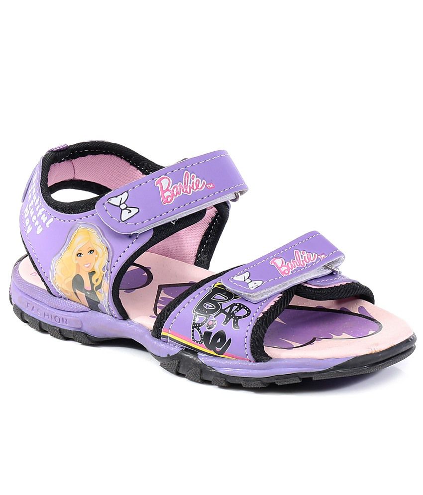  Barbie  Purple Sandals  For Kids Price in India Buy Barbie  