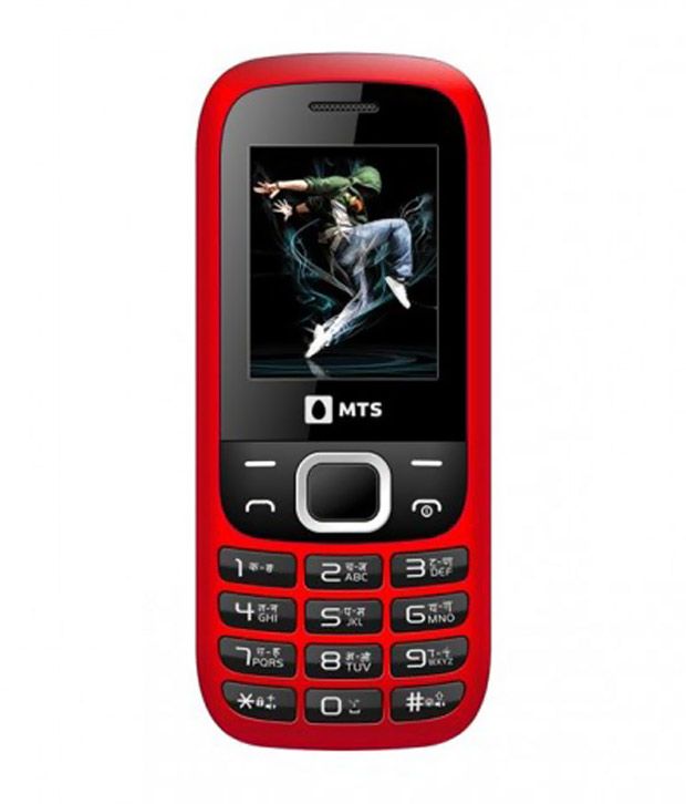 MTS M143 CDMA Unlocked Mobile Red Feature Phone Online at Low Prices