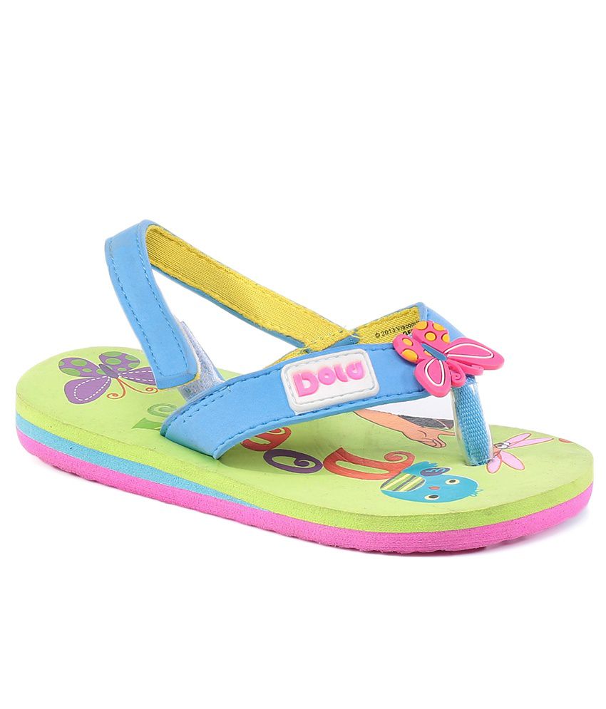 Dora Green Slippers For Kids Price in India- Buy Dora Green Slippers ...