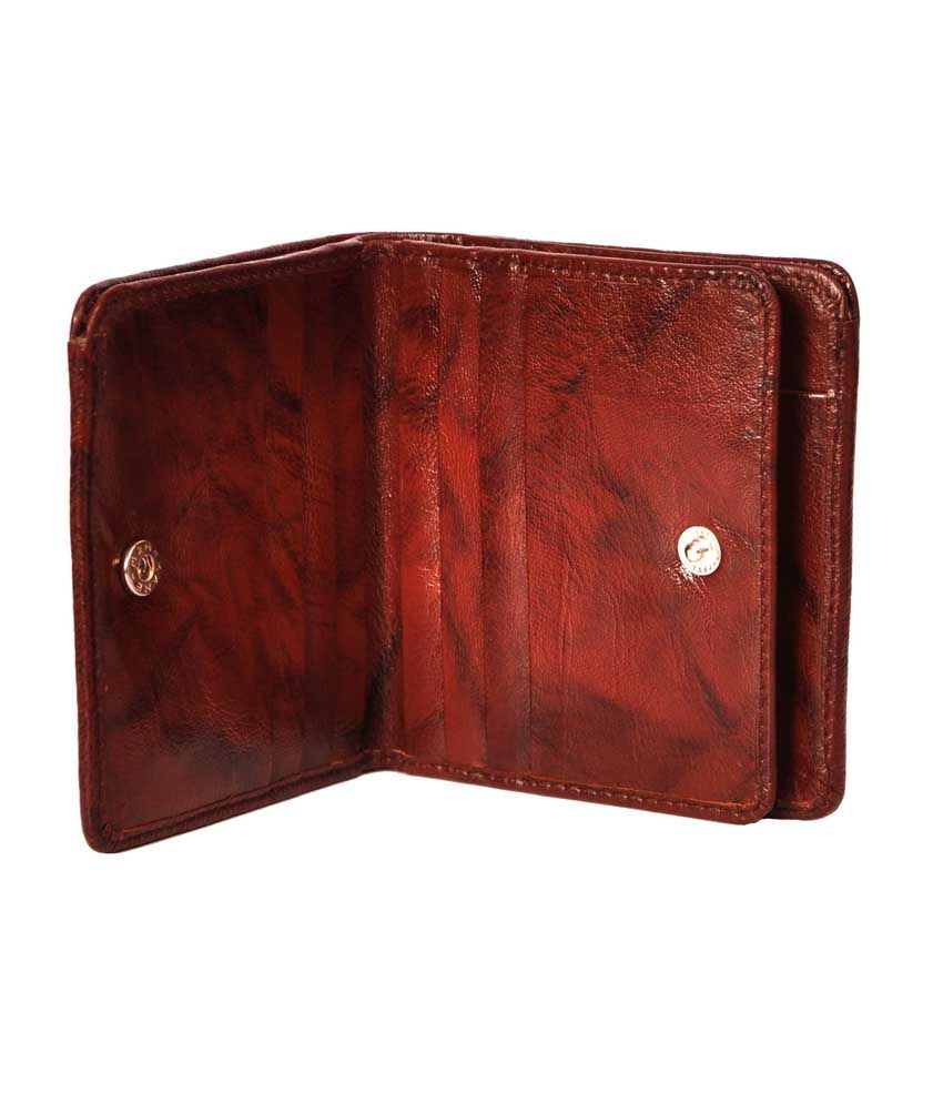 German Taylor Mesmerizing Brown Formal Wallet For Men: Buy Online at ...