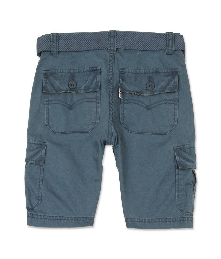 levi's navy blue cargo shorts