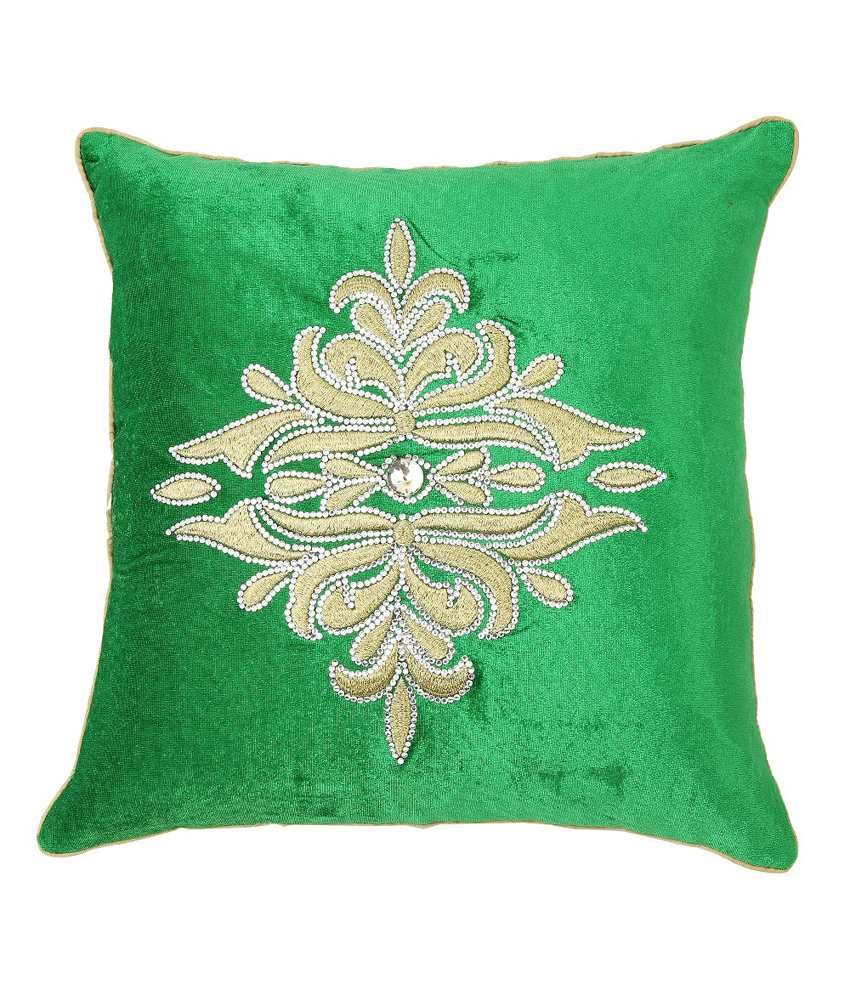 green cushion covers