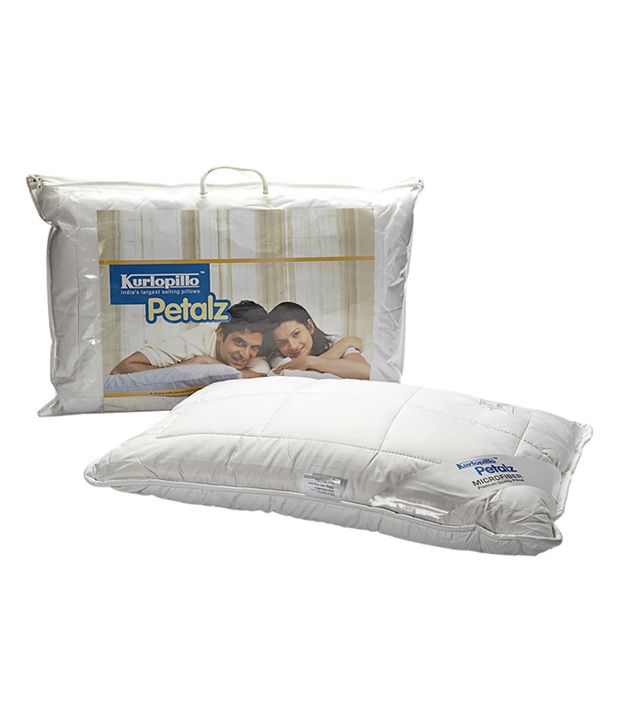     			Kurlon Ultra Soft Petalz Fibre Pillow - Pack of 2 (18x27)