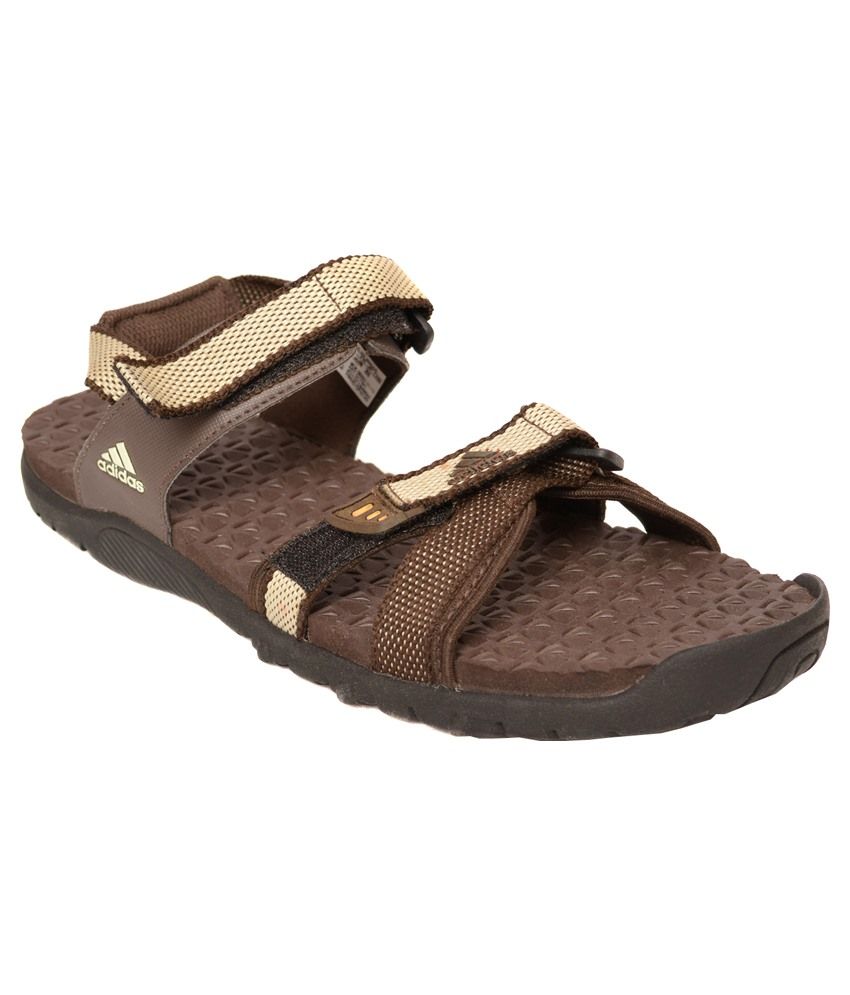 adidas brown sandals